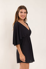 Carregar imagem no visualizador da galeria, Image 02: Rio De Sol Mini Dress Black Mini Dress