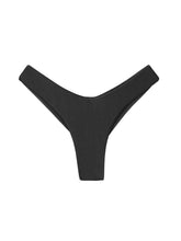 Carregar imagem no visualizador da galeria, Product Front: Rio De Sol Calcinha Bottom Shimmer-Black Nara