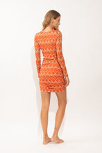 Carregar imagem no visualizador da galeria, Model Back: Rio De Sol Mini Dress Maracai Laura Dress