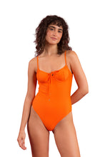 Carregar imagem no visualizador da galeria, Image 04: Rio De Sol Maiô Dots-Orange Julia
