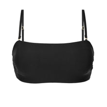 Carregar imagem no visualizador da galeria, Product Front: Rio De Sol Soutien Top Nero Bandeau-Reto