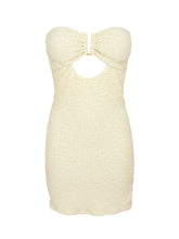 Carregar imagem no visualizador da galeria, Product Front: Rio De Sol Mini Dress Brisa-Offwhite Sara Dress