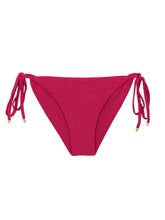 Carregar imagem no visualizador da galeria, Product Front: Rio De Sol Calcinha Bottom Shimmer-Desejo Cheeky-Tie-Gold