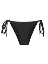 Carregar imagem no visualizador da galeria, Product Front: Rio De Sol Calcinha Bottom Shimmer-Black Lacinho