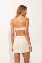 Carregar imagem no visualizador da galeria, Model Back: Rio De Sol Mini Dress Brisa-Offwhite Lulu Dress