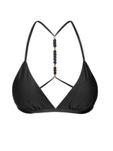 Carregar imagem no visualizador da galeria, Product Front: Rio De Sol Soutien Top Shimmer-Black Tri-Fixo-Noa