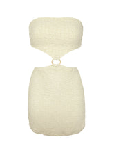 Carregar imagem no visualizador da galeria, Product Front: Rio De Sol Mini Dress Brisa-Offwhite Lulu Dress