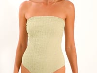 Carregar e reproduzir vídeo no visualizador da galeria, Video: Rio De Sol Maiô Brisa-Pistache Tube-Op