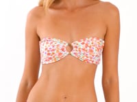 Carregar e reproduzir vídeo no visualizador da galeria, Video: Rio De Sol Soutien Top Ditsy-Sky Mavi