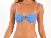 Carregar e reproduzir vídeo no visualizador da galeria, Video: Rio De Sol Calcinha Bottom Solar-Celeste Essential-Comfy