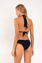 Carregar imagem no visualizador da galeria, Model Back: Rio De Sol Soutien Top Malibu-Black Mel