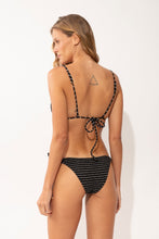 Carregar imagem no visualizador da galeria, Model Back: Rio De Sol Calcinha Bottom Linea-Black Ibiza-Comfy
