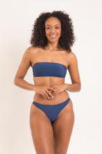 Carregar imagem no visualizador da galeria, Image 03: Rio De Sol Set Set Navy Bandeau-Reto Nice-Fio
