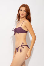 Carregar imagem no visualizador da galeria, Image 03: Rio De Sol Soutien Top Shimmer-Figo Balconet-Tie

