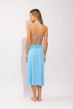 Carregar imagem no visualizador da galeria, Model Back: Rio De Sol Saia Paradiso Long Skirt Knot
