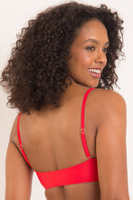 Carregar imagem no visualizador da galeria, Image 07: Rio De Sol Soutien Top Rouge Bandeau-Reto
