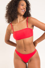 Carregar imagem no visualizador da galeria, Image 11: Rio De Sol Soutien Top Rouge Bandeau-Reto
