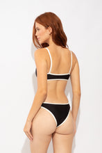 Carregar imagem no visualizador da galeria, Model Back: Rio De Sol Calcinha Bottom Bold-Black Essential-Vies

