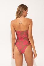 Carregar imagem no visualizador da galeria, Model Back: Wednesday In Hawaii By Rio De Sol Maiô Pua-Coco-Guava Aloha
