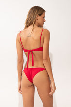 Carregar imagem no visualizador da galeria, Model Back: Rio De Sol Calcinha Bottom Malibu-Malagueta Cheeky-Tie
