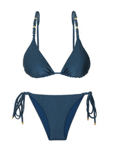 Carregar imagem no visualizador da galeria, Product Front: Rio De Sol Set Set Shimmer-Shark Lia-Noa Lacinho
