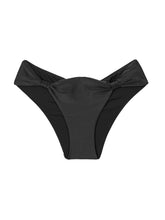 Carregar imagem no visualizador da galeria, Product Front: Rio De Sol Calcinha Bottom Shimmer-Black Mel
