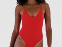 Carregar e reproduzir vídeo no visualizador da galeria, Video: Rio De Sol Maiô Rouge Hype
