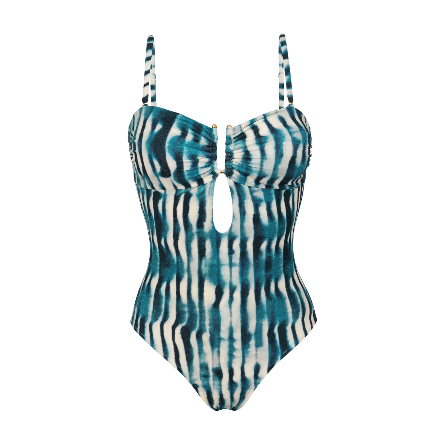 Product Front: Rio De Sol Maiô Azule Sara-Op