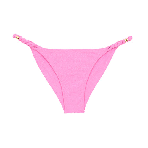 Product Front: Rio De Sol Calcinha Bottom Crespinho-Rosa Cheeky-Noa