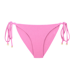 Product Front: Rio De Sol Calcinha Bottom Crespinho-Rosa Cheeky-Tie