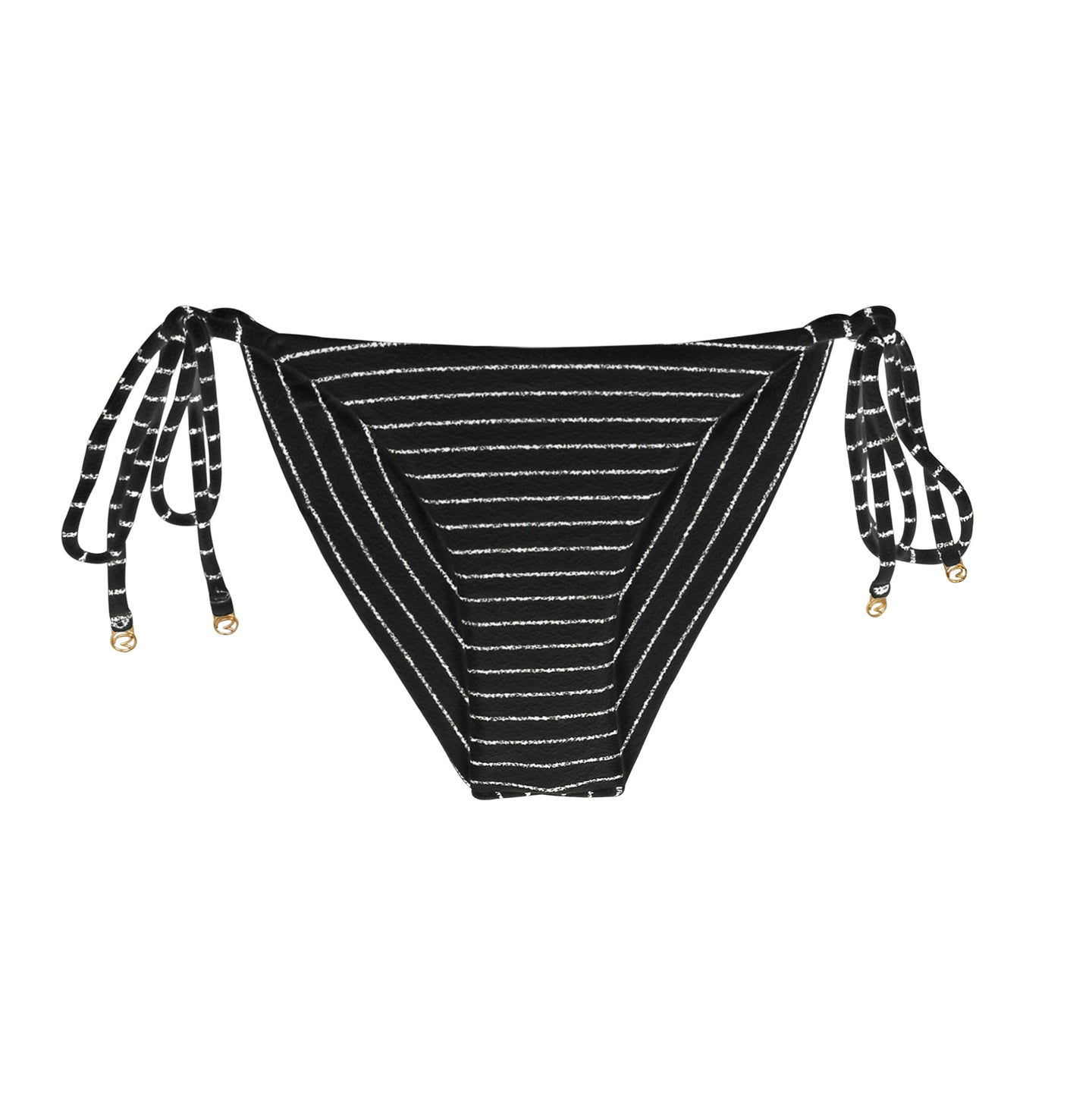Product Front: Rio De Sol Calcinha Bottom Linea-Black Cheeky-Tie