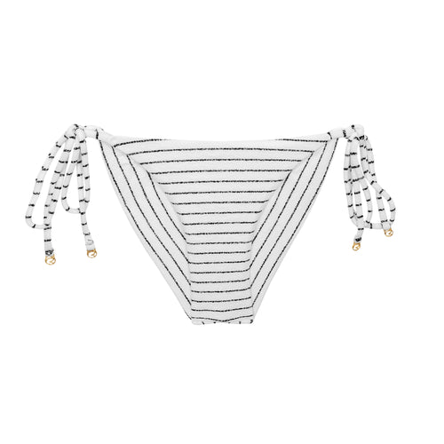 Product Front: Rio De Sol Calcinha Bottom Linea-White Cheeky-Tie