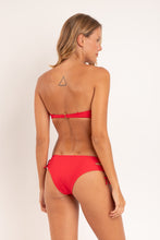 Carregar imagem no visualizador da galeria, Model Back: Rio De Sol Calcinha Bottom Microfibra-Chic-Red Madrid
