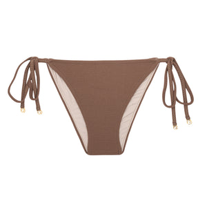 Product Front: Rio De Sol Calcinha Bottom Sand-Cappuccino Lacinho
