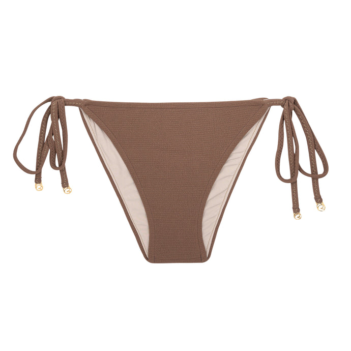 Product Front: Rio De Sol Calcinha Bottom Sand-Cappuccino Lacinho