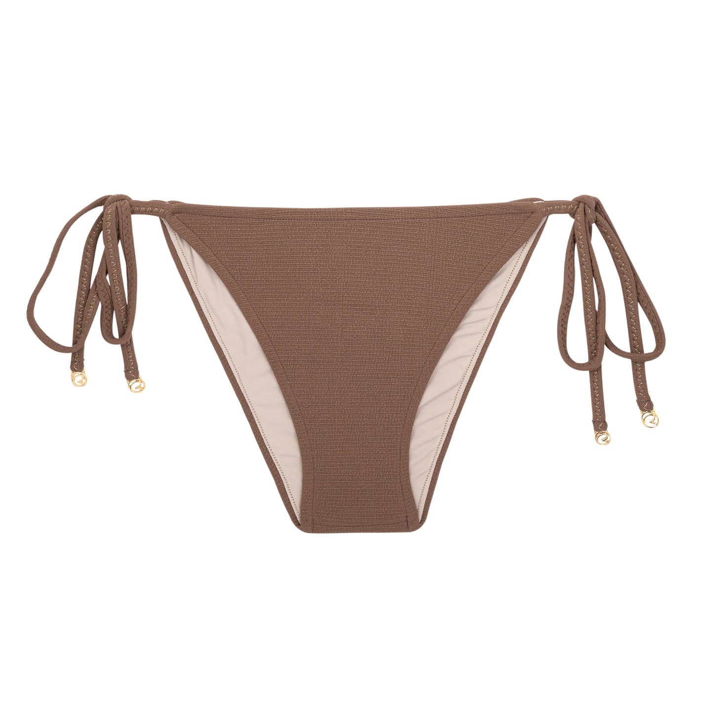 Product Front: Rio De Sol Calcinha Bottom Sand-Cappuccino Lacinho