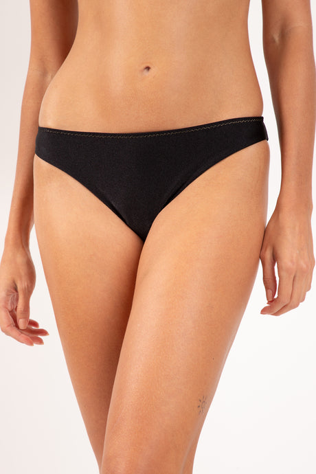 Gallery: Rio De Sol Calcinha Bottom Shimmer-Black Essential-Comfy