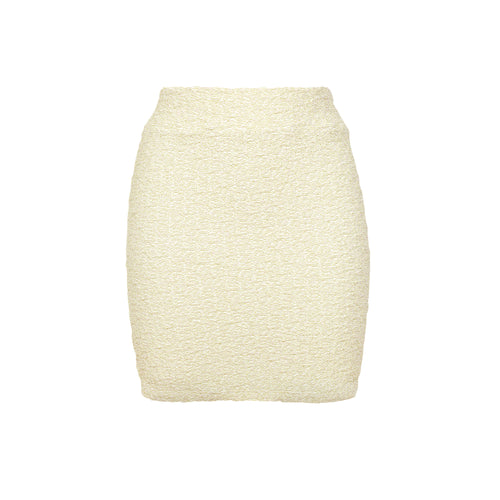 Product Front: Rio De Sol Saia Brisa-Offwhite Rubi Skirt
