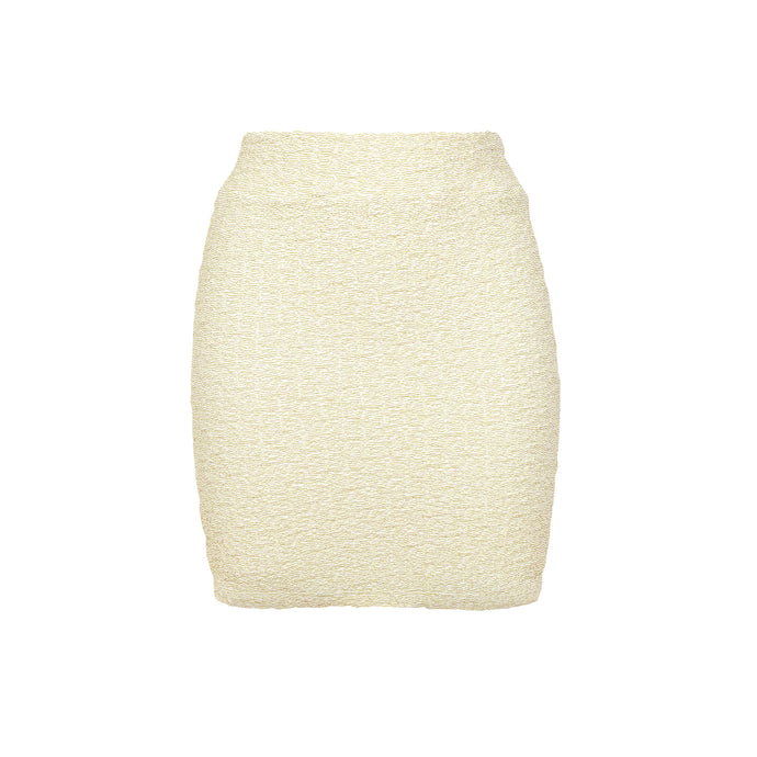 Product Front: Rio De Sol Saia Brisa-Offwhite Rubi Skirt