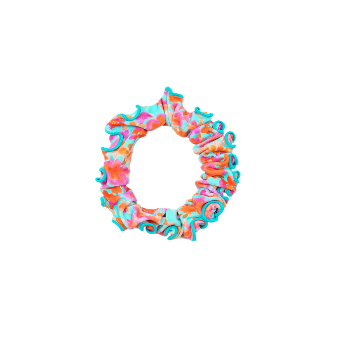 Product Front: Rio De Sol Xuxinha (Acessório De Cabelo) Ditsy-Sky Scrunchie