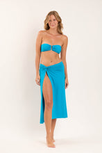 Carregar imagem no visualizador da galeria, Image 04: Rio De Sol Saia Fluity-Navega Long Skirt Knot
