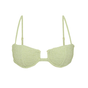 Product Front: Rio De Sol Soutien Top Brisa-Pistache Juliette