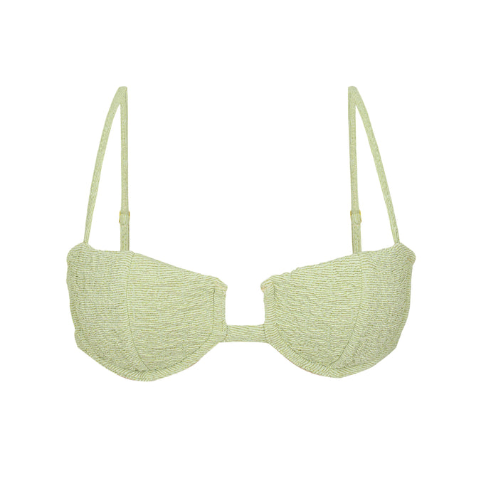 Product Front: Rio De Sol Soutien Top Brisa-Pistache Juliette