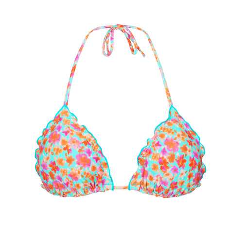 Product Front: Rio De Sol Soutien Top Ditsy-Sky Frufru