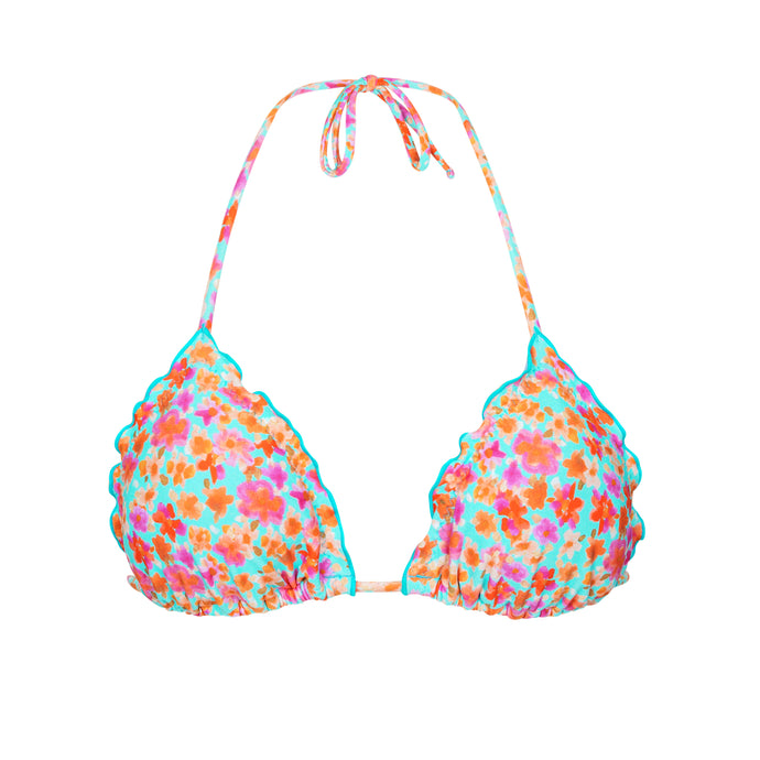 Product Front: Rio De Sol Soutien Top Ditsy-Sky Frufru