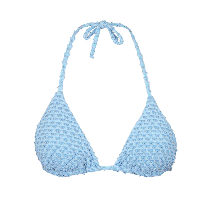 Product Front: Rio De Sol Soutien Top Drift-Cianita Tri-Inv