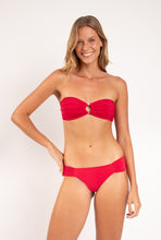 Carregar imagem no visualizador da galeria, Model Front: Rio De Sol Soutien Top Malibu-Malagueta Mavi
