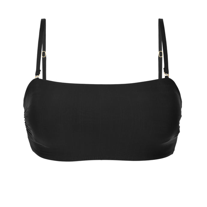 Product Front: Rio De Sol Soutien Top Nero Bandeau-Reto