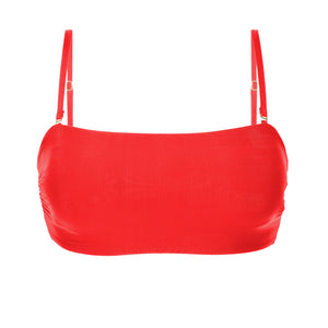 Product Front: Rio De Sol Soutien Top Rouge Bandeau-Reto