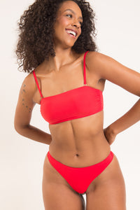 Image 11: Rio De Sol Soutien Top Rouge Bandeau-Reto